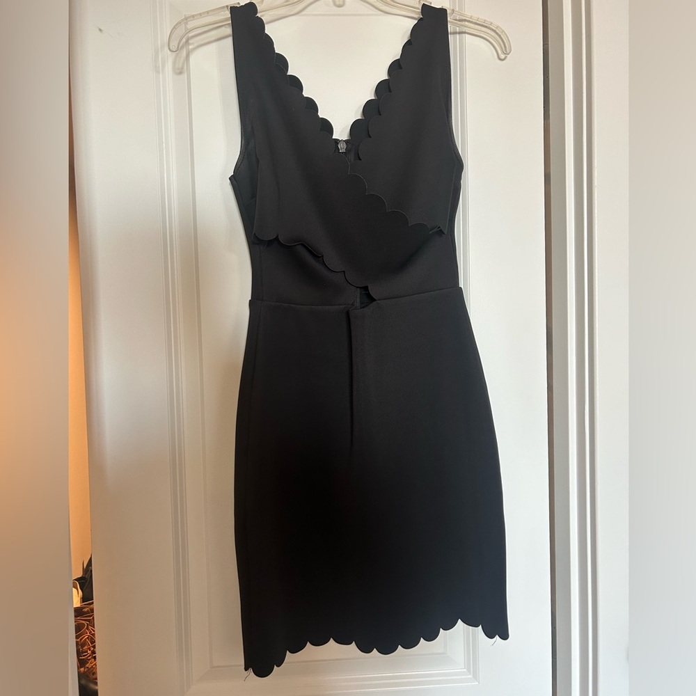 Black mini dress with tags!